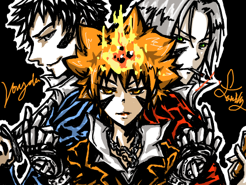 가정교사 히트맨리본 : ㅋㅋㅋㅋㅋㅋ 스케치판 ,sketchpan