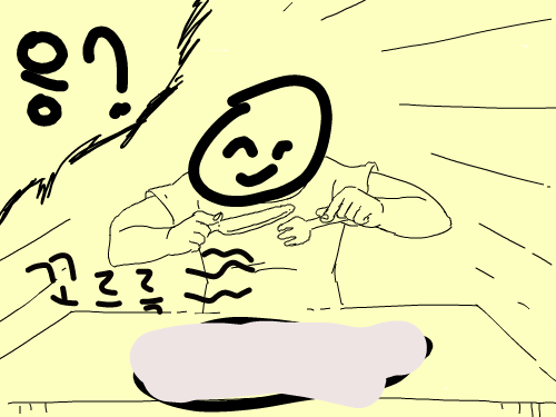 배고픈 자.. : 배고픈 자캐 스케치판 ,sketchpan