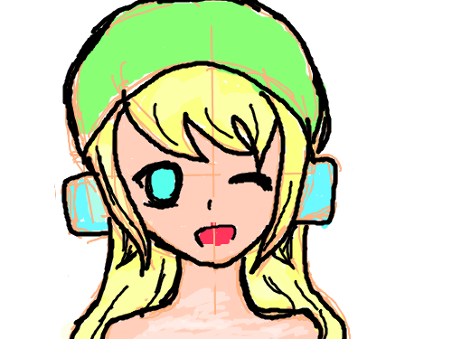잉크거지.....잉크좀 주십쇼 : 왜계인 소녀를 색칠 스케치판 ,sketchpan