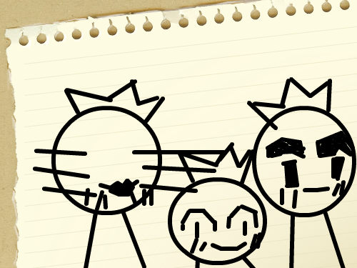 우리가족 : ㅋ류ㅗ느ㅏㅗㅀ, 스케치판 ,sketchpan