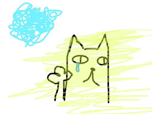 냥=안녕 : 냥=안녕이라고, 스케치판 ,sketchpan