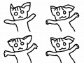 씰룩씰룩 잼잼 : 우리 고양이 기지개펴는거보고 그렷ㅋ 스케치판 ,sketchpan