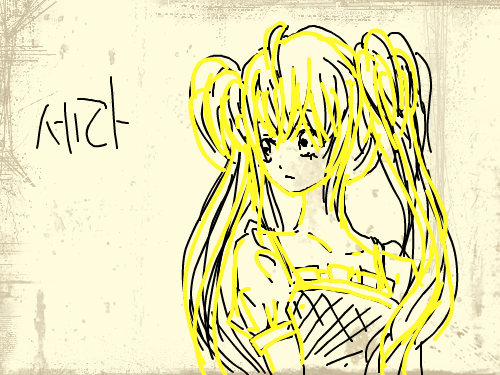 캐캐체 : 세라임니다 스케치판 ,sketchpan