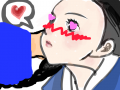 노비의 첫사랑. 도련님 : 추노를 보면서 하는거라,, 이케 그려버렸네요.제목은 대강 노비의 첫사랑이라구 찍어 적었구요,,괜찮은 건가요? 스케치판 ,sketchpan