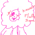 Fluffy San.. : Fluffy Sans 스케치판 ,sketchpan