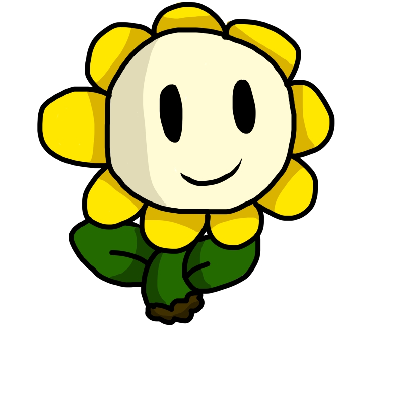 Flowey : Flowey 스케치판 ,sketchpan