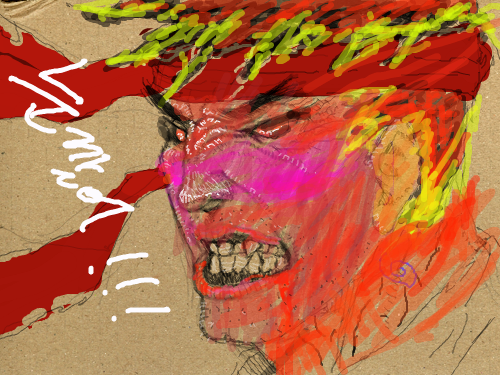 폭력배? : ㅋㅋㅋㅋ 스케치판 ,sketchpan