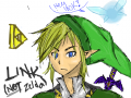 Link : Link with Navi pestering him :) I was thinking about drawing Fi, but I thought Fi was cool. My first drawing on sketchpan! and if you guys would be nice enough, I would like some help understanding this site 0~0'' 스케치판 ,sketchpan