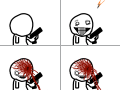Half Blind : dun shot himself in the dang eye 스케치판 ,sketchpan