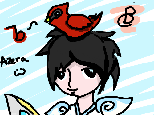 Azera 1 : Avatar Arts of my friend, Azera-chan1370 스케치판 ,sketchpan