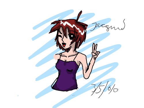 Jenny : I got bored. 스케치판 ,sketchpan