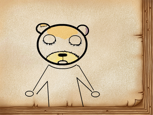 Coma Bear : shshhdhdhf 스케치판 ,sketchpan