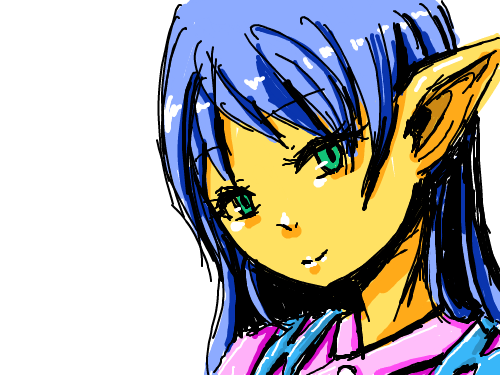 ??? : 엘프라던가? 디자인별 뭐임.. 불편해 그런거 없는데 스케치판 ,sketchpan