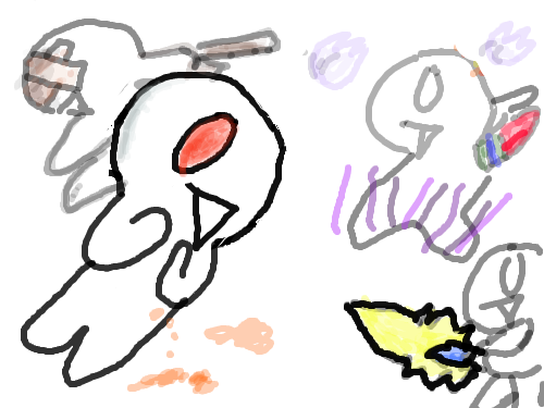 던파 : 던전앤파이터 귀검사모음 스케치판 ,sketchpan