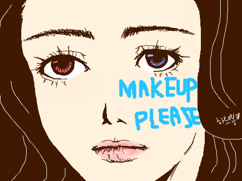 ㅋㅋㅋ 메이크업ㅋㅋ : 이어서 그리기! ㅋㅋ 스케치판 ,sketchpan