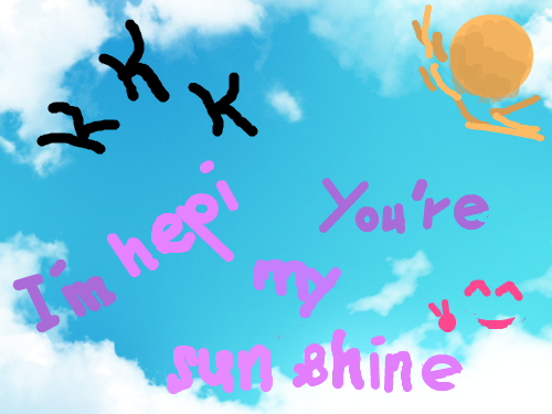 sunshine :) : sunshine makes me happy 스케치판 ,sketchpan