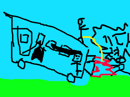 학교버스 : 버스버스버스버스 스케치판 ,sketchpan