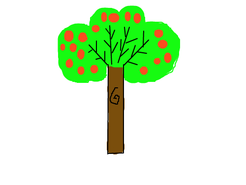 사과나무 : 사과나무 스케치판 ,sketchpan