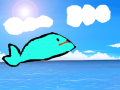 돌고래 : 돌고래를 만들었다 스케치판 ,sketchpan