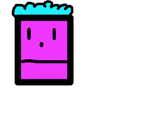 네모 : 색칠을하다 스케치판 ,sketchpan