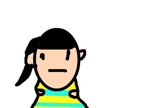 여자아이 : 여자아이를 그리다 스케치판 ,sketchpan