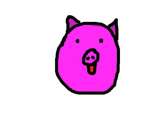 귀여운 돼지 : 귀여운 돼지를 그리다 스케치판 ,sketchpan