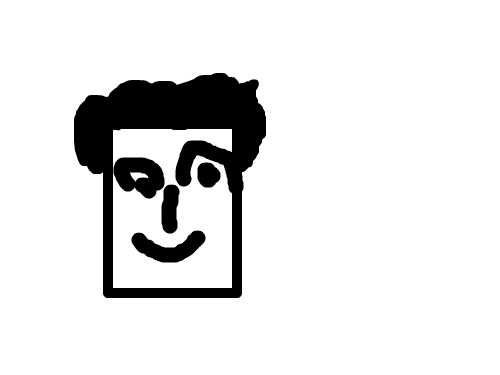 웃는모습 : 웃는모습을그렸다. 스케치판 ,sketchpan