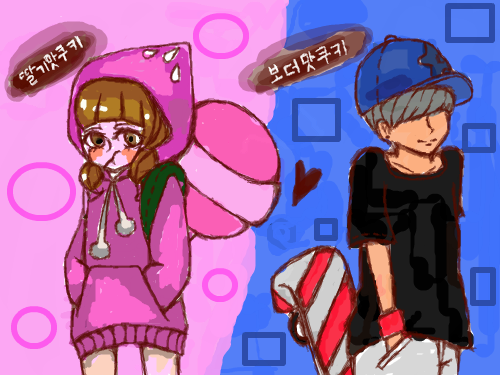 쿠키런 : 쿠키런입니다 스케치판 ,sketchpan