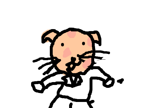 강아지 : 강아지를 그려보았다 스케치판 ,sketchpan