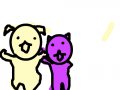 강아지와고양이 : 강아지와고양이를그려보았다 스케치판 ,sketchpan