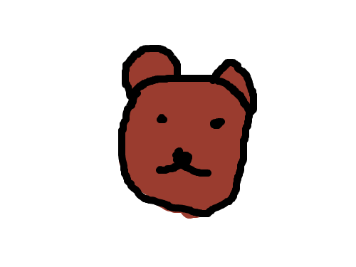곰돌이 : 곰을그려보았다 스케치판 ,sketchpan