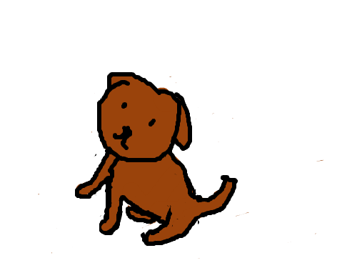 강아지 : 귀요미 귀요미 스케치판 ,sketchpan