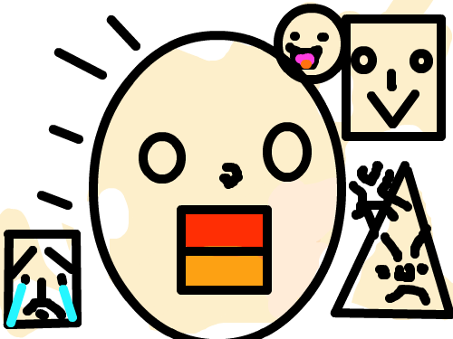 기분 : 놀란 화남 슬픈 기쁨 좋음 스케치판 ,sketchpan