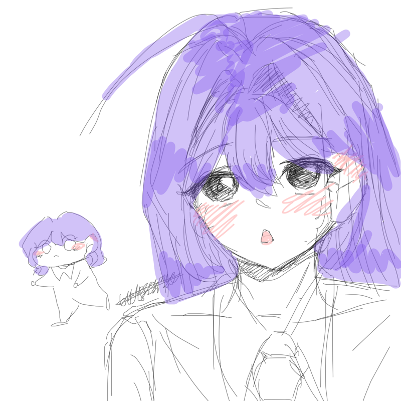 보라돌이 : 보라돌이 스케치판 ,sketchpan