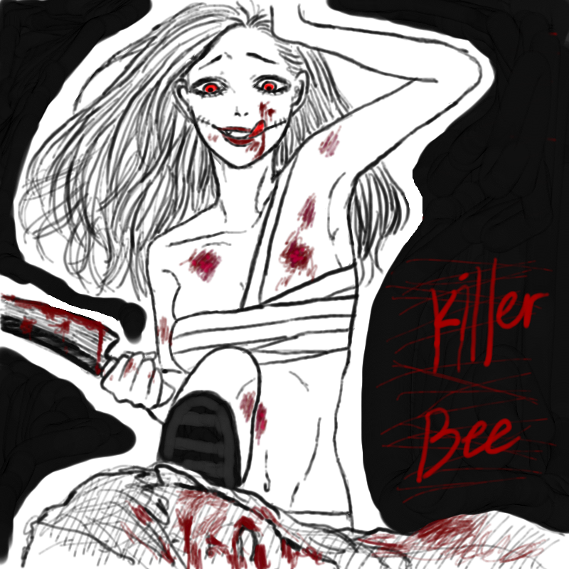 새자캐 비 : 새자캐 비 스케치판 ,sketchpan