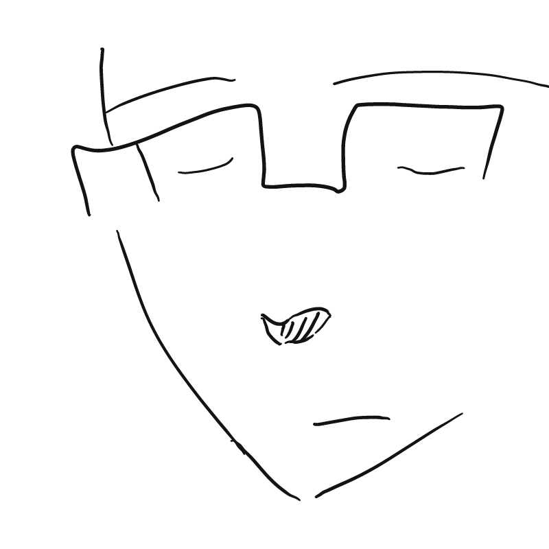 안경캐릭을.. : 안경캐릭을 현실적으로 그리면 안되는 이유 스케치판 ,sketchpan