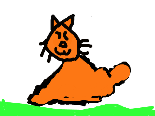 삼일초고양이그리기 : 삼일초고양이그리기 스케치판 ,sketchpan