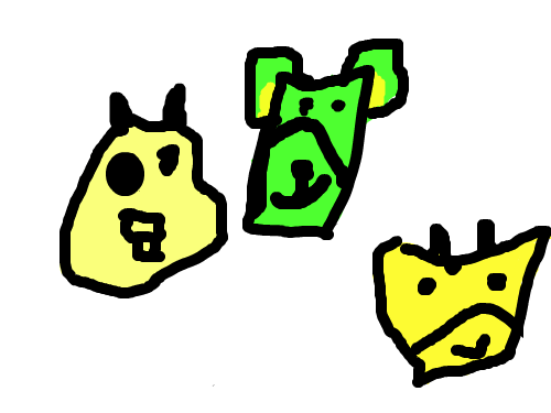 삼일초동물그리기 : 삼일초동물그리기 스케치판 ,sketchpan