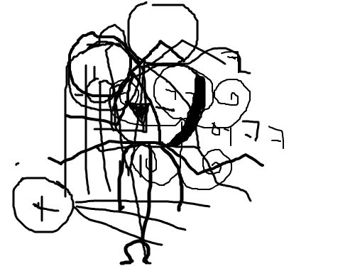 ㅁㅊ졸라맨 : acdlsrks 스케치판 ,sketchpan
