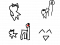 인간씨이야기 1 : 다소 어이없는이야기 스케치판 ,sketchpan