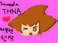 츠나 : 타블렛으로 처음그린 일러스트 츠나인데요.못그린것같아요... 스케치판 ,sketchpan