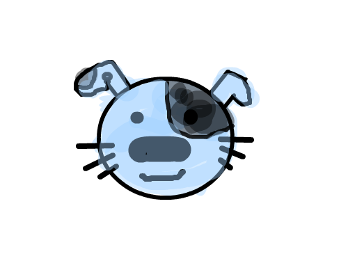 개다 : 이상한개다 스케치판 ,sketchpan