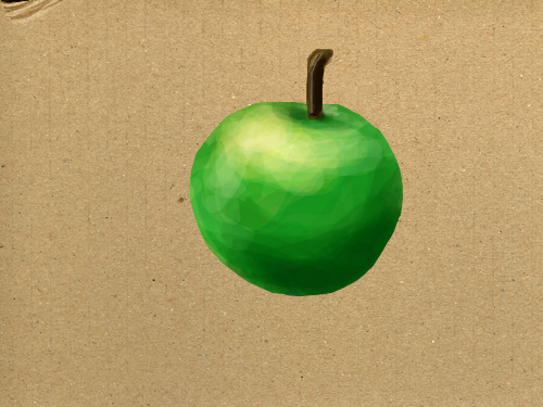 green apple : first attempt :D 스케치판 ,sketchpan