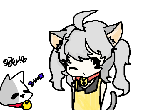 읜화!![원본]의인화해주삼요 : 힣힣 못그려서 죄송해요....;ㅁ;제퀼이 딸려서 그런거니까요...;ㅁ; 스케치판 ,sketchpan