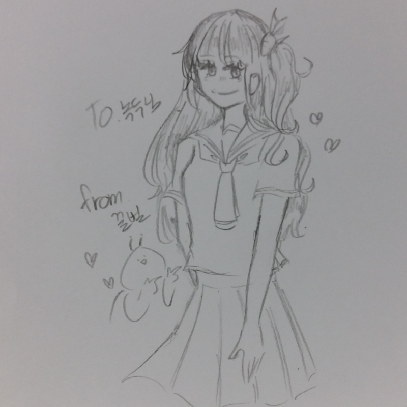 미안ㄴ해오.. : 미안ㄴ해오..최근에구도슬럼프심해져서구도못잡엉...리퀘퀵배달ㄹ왓슴다녹두님 스케치판 ,sketchpan