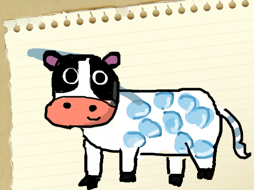 물고기소 : 물고기소이다.(내가 꾸며낸 것) 스케치판 ,sketchpan