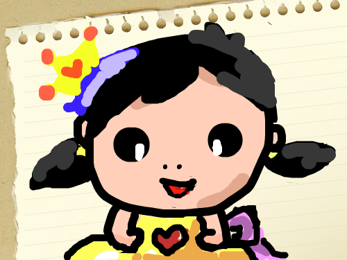 귀여운 아이 : 명함을 넣어서 했어요~!@! 스케치판 ,sketchpan