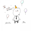 생일축하해.. : 생일축하해요 사이퍼님 :3
조촐한 축전이지만 받아주세영^3^ 스케치판 ,sketchpan