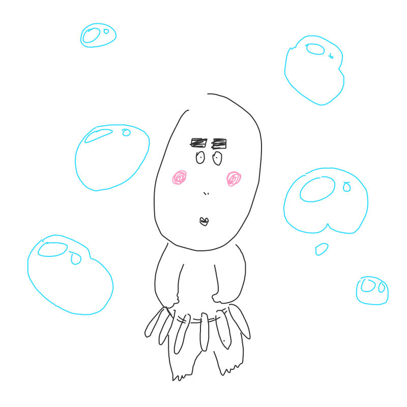 뽀골뽀골 : 뽀골뽀골 스케치판 ,sketchpan