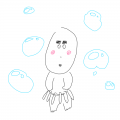 뽀골뽀골 : 뽀골뽀골 스케치판 ,sketchpan